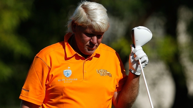 John Daly started the third round in sixth place and finished in 72nd after shooting 86