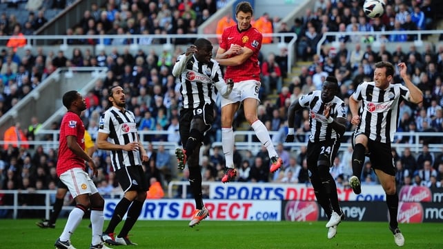 Newcastle were well beaten by Manchester United at St James' Park