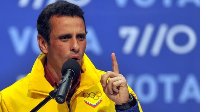 Henrique Capriles claimed the government had lied to Venezuelans Henrique Capriles claimed the government had lied to Venezuelans
