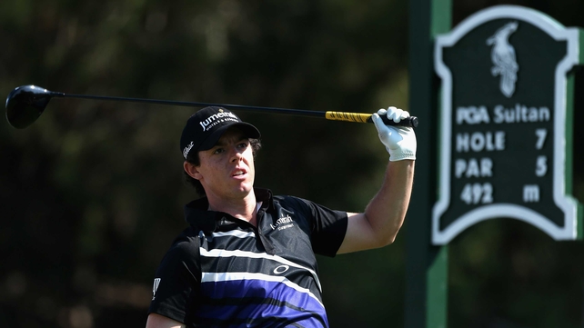 Rory McIlroy endured a poor start at the World Golf Final