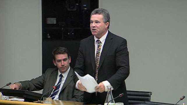 Sean Fleming said he would not be party to the charade of a meeting Sean Fleming said he would not be party to the charade of a meeting