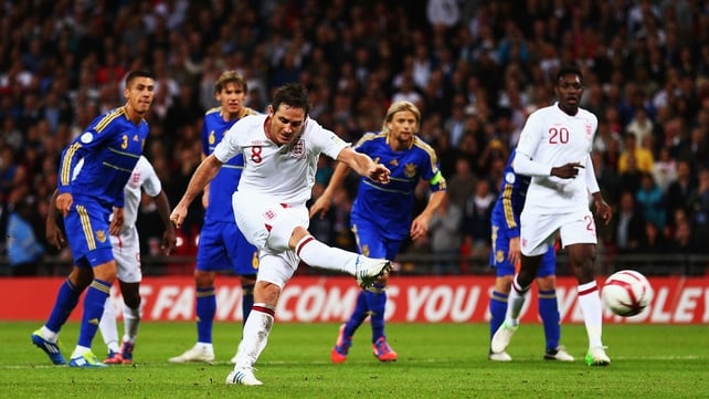 Lampard forced to sit out the clash with San Marino