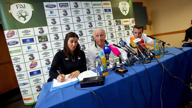 The Ireland squad to face Greece has been named