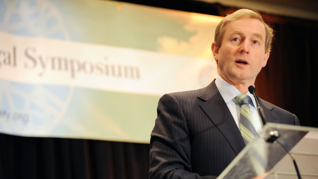 Enda Kenny spoke at the Brehon Law Society Symposium in Philadelphia Enda Kenny spoke at the Brehon Law Society Symposium in Philadelphia