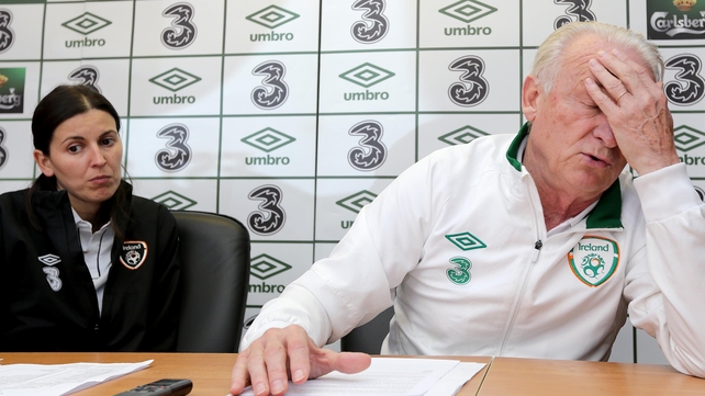 Giovanni Trapattoni will stay in charge of the Republic of Ireland team
