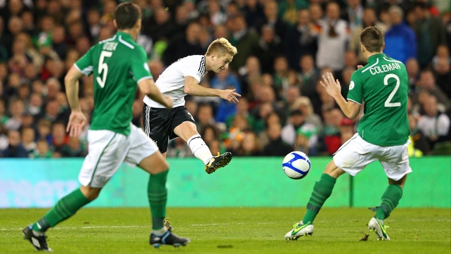 Marco Reus was one of the stars for Germany against Ireland on Friday
