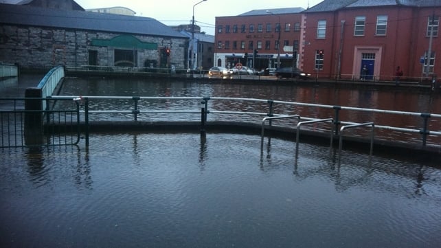 Parts of Cork were flooded in October Parts of Cork were flooded in October