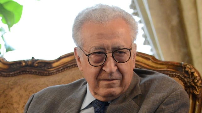 Lakhdar Brahimi said the Syrian government had agreed to a ceasefire during Eid al-Adha Lakhdar Brahimi said the Syrian government had agreed to a ceasefire during Eid al-Adha