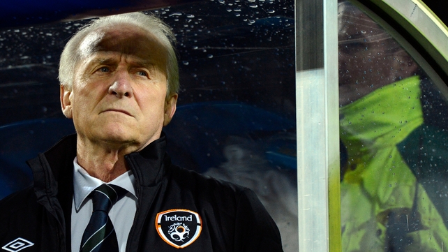 Giovanni Trapattoni's position had been under serious pressure throughout the last week