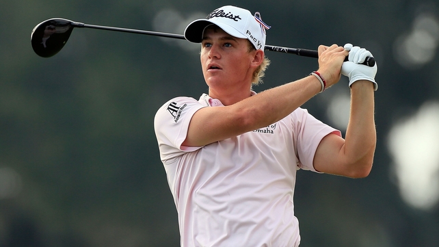 Bud Cauley shot 29 on the back nine to take a share of the lead after the opening round in Georgia