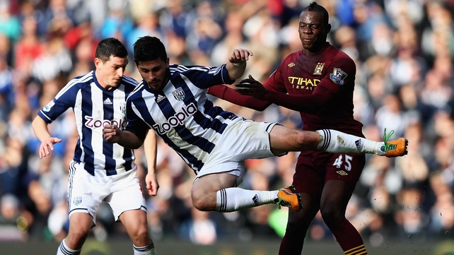Shane Long opened the scoring but Edin Dzeko took center stage late on