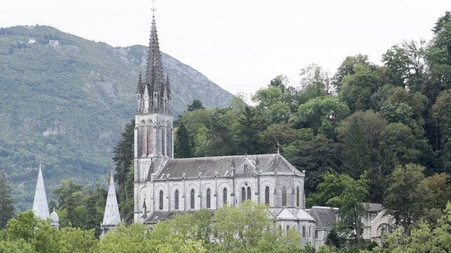 The basilica was not affected by yesterday's flooding The basilica was not affected by yesterday's flooding