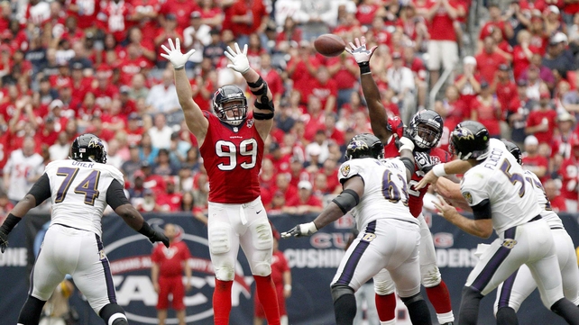 Houston Texans defeat Baltimore 43-13
