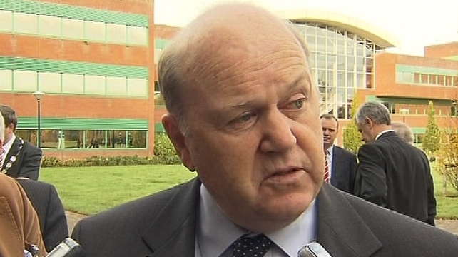 Michael Noonan said: 'Because a deal is likely, (the Government) is unlikely to pay' Michael Noonan said: 'Because a deal is likely, (the Government) is unlikely to pay'