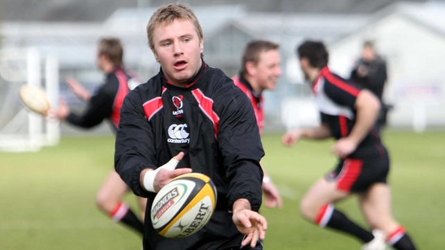 Roger Wilson nears a return to action with Ulster