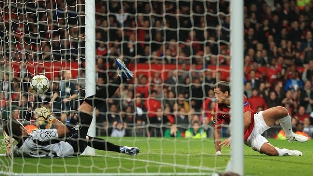 Javier Hernandez was back among the goals as United make it three wins from three in this season's Champions League