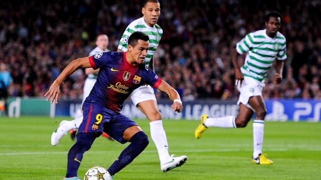 Celtic were undone by Barcelona in injury time at the Nou Camp