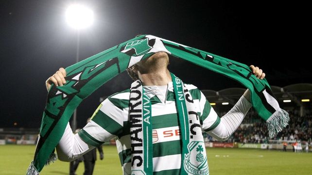 Gary Twigg had an emotional send-off at Tallaght Stadium last week