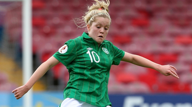 Denise O'Sullivan was on target for Ireland