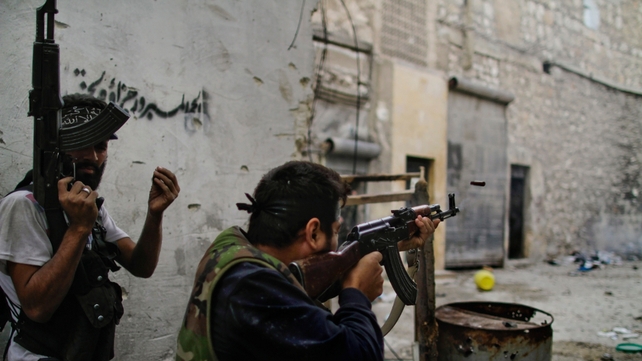 Syrian rebels are reported to have killed 28 soldiers in attacks yesterday Syrian rebels are reported to have killed 28 soldiers in attacks yesterday