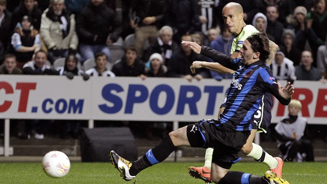 Gabriel Obertan's goal proved crucial to a much-changed Newcastle side at St James' Park