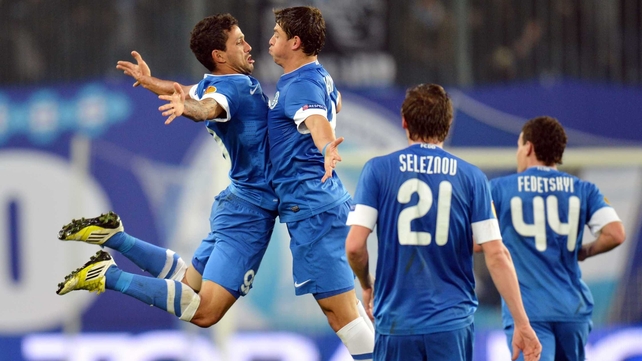 Dnipro were 3-1 winners over Napoli in Ukraine