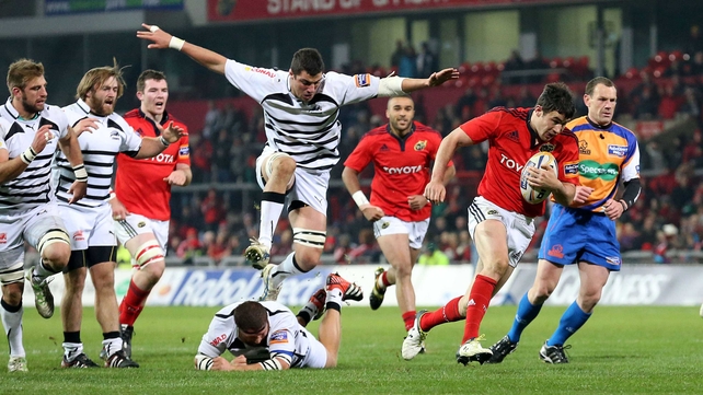 Felix Jones will have impressed the watching Ireland coach Declan Kidney at Thomond Park