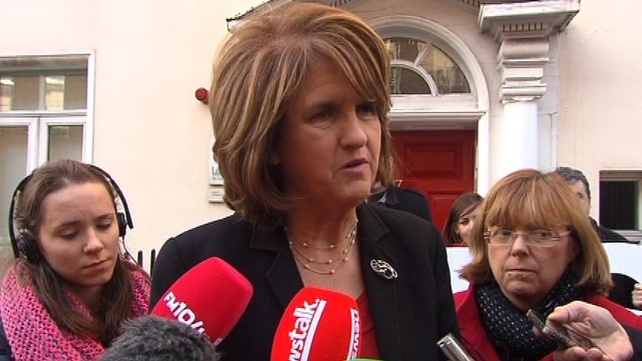 Joan Burton said the Irish people had made 'tremendous sacrifices' Joan Burton said the Irish people had made 'tremendous sacrifices'