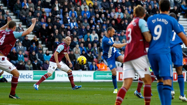 Ivan Ramis' goal sent Wigan on their way to victory