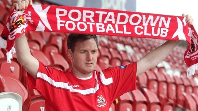 Gary Twigg has moved closer to home, signing for Portadown after four years at Shamrock Rovers