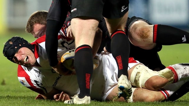 Stephen Ferris was forced off injured yet again