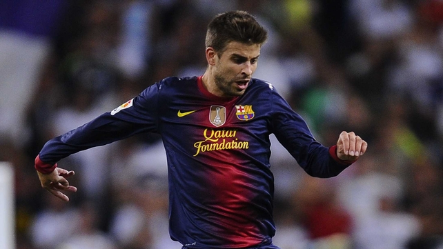 Gerard Pique has not played since September 19