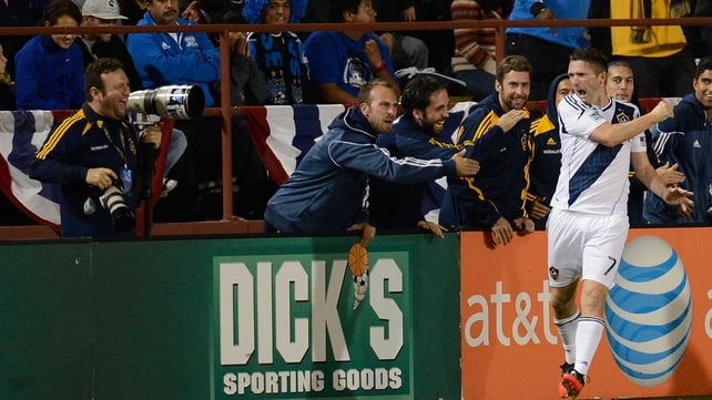 Robbie Keane helped the LA Galaxy to the MLS Cup final, scoring 16 goals in 28 regular season games and five goals in five play-off games