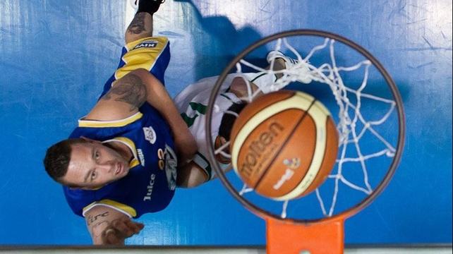 UL Eagles centre Jason Killeen got in early foul trouble against DCU
