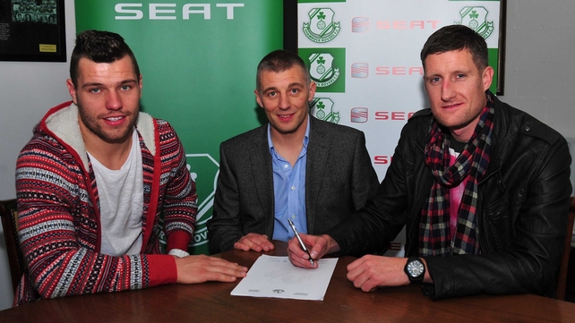 (L-R) James Chambers, Trevor Croly and Jason McGuinness