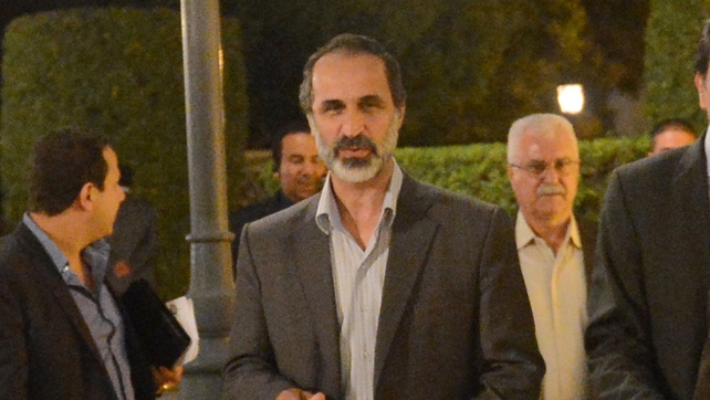 Syrian opposition leader Moaz Alkhatib meets Russian Foreign Minister and also met US vice president Joe Biden Syrian opposition leader Moaz Alkhatib meets Russian Foreign Minister and also met US vice president Joe Biden