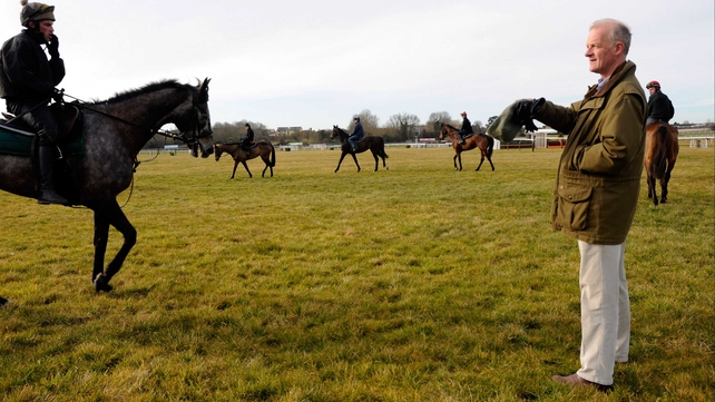 Trainer Willie Mullins has claims with all three runners at Downpatrick on Wednesday