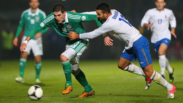 Kyle Lafferty was the last Northern Ireland player to score in a friendly away from home