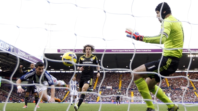 Shane Long set the Baggies on their way as Chelsea went down to their second defeat of the season