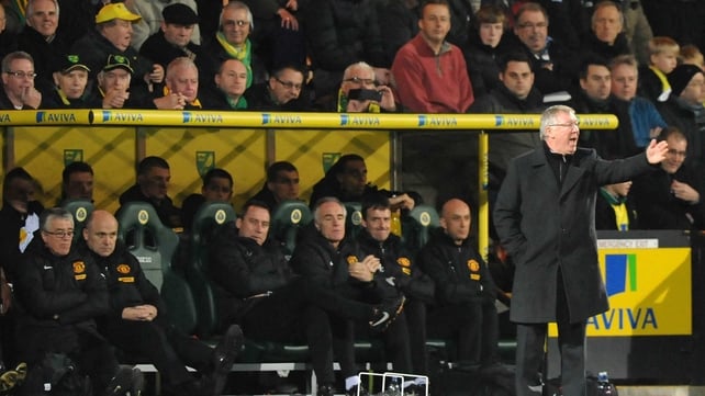 Alex Ferguson's side were beaten 1-0 by Norwich City at the weekend