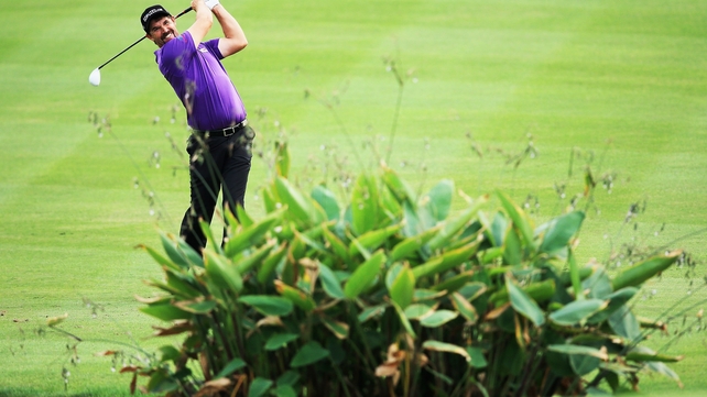 Padraig Harrington finished on six under, two ahead of Peter Lawrie