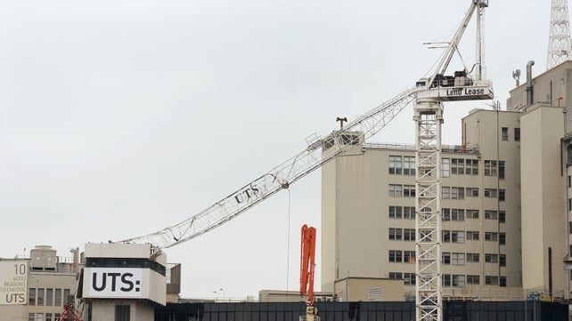 Crane operator managed to escape uninjured Crane operator managed to escape uninjured