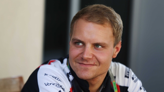 Valtteri Bottas will drive for the Williams team in 2013
