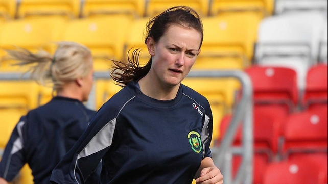 Claire Kinsella put Peamount ahead at Ferrycarrig today
