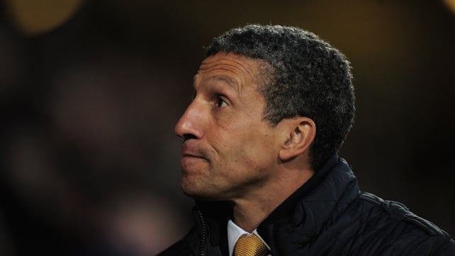 Norwich boss Chris Hughton completed a club-record move for Ricky van Wolfswinkel on 1 July