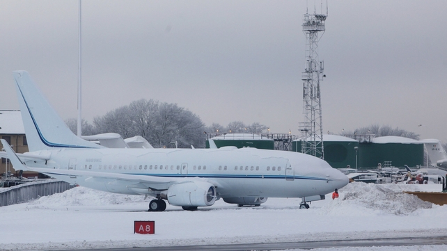 Runways at Luton and Standsted airport were closed earlier Runways at Luton and Standsted airport were closed earlier