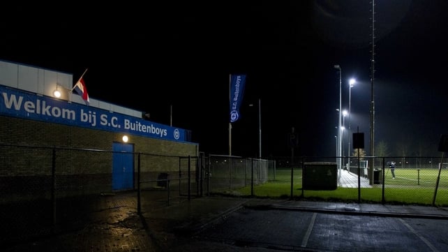 Linesman Richard Nieuwenhuizen had been officiating a match in which his son had been playing