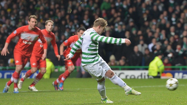 Kris Commons' powerful penalty rattled the underside of the crossbar before crossing the line