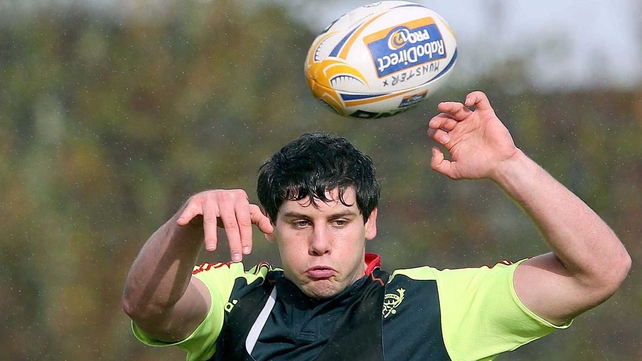 Dave O'Callaghan will start a Heineken Cup game for the first time