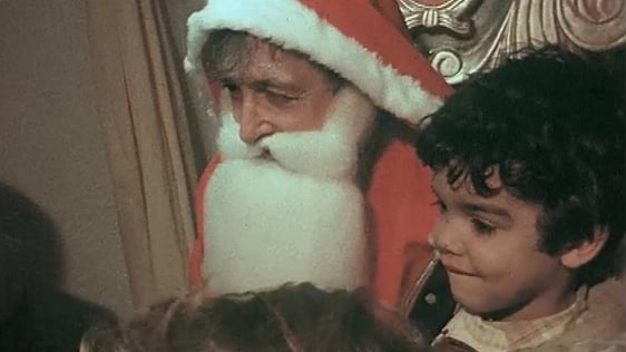 Santa Claus at Switzers, Grafton Street, Dublin in 1982.